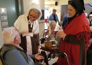 Gestes d'autrefois avec les anciens !