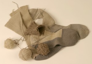 Tricotage des chaussettes